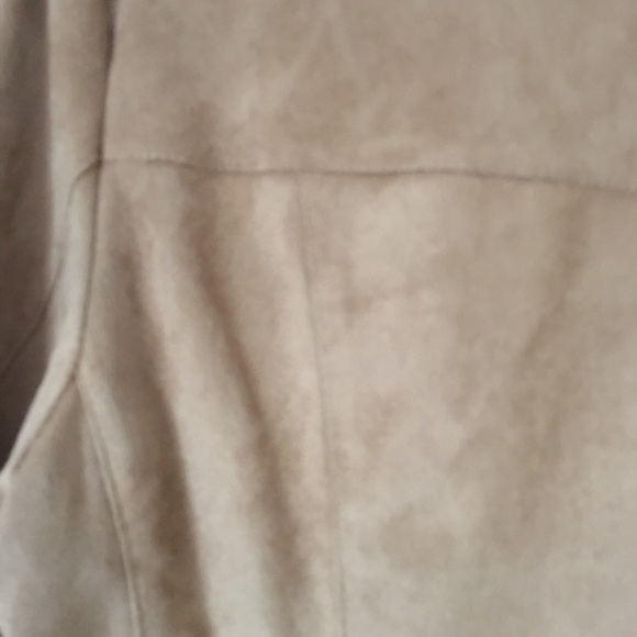 NEW VAKKO INC micro suede fabric jacket blazer XL - Picture 5 of 6